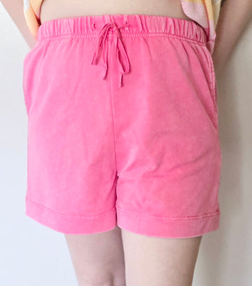 Bubblegum French Terry Shorts