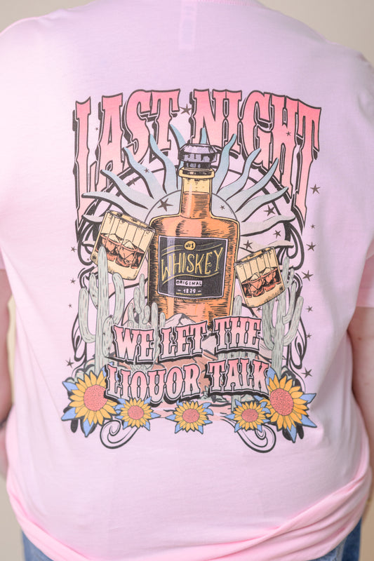 Last Night- Morgan Wallen Graphic Tee