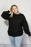 Windy City Sweater Bubble Sleeve